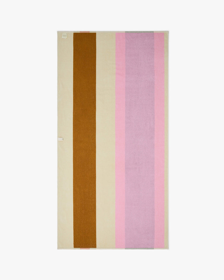 Strandlaken Red Dark Green Toffee Pink - SUITE702