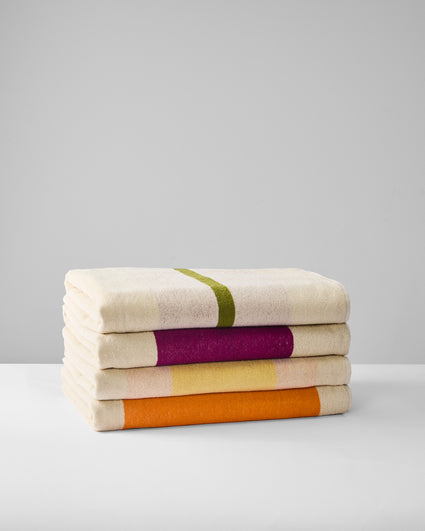 Strandlaken Yellow Fuchsia Orange Olive - SUITE702