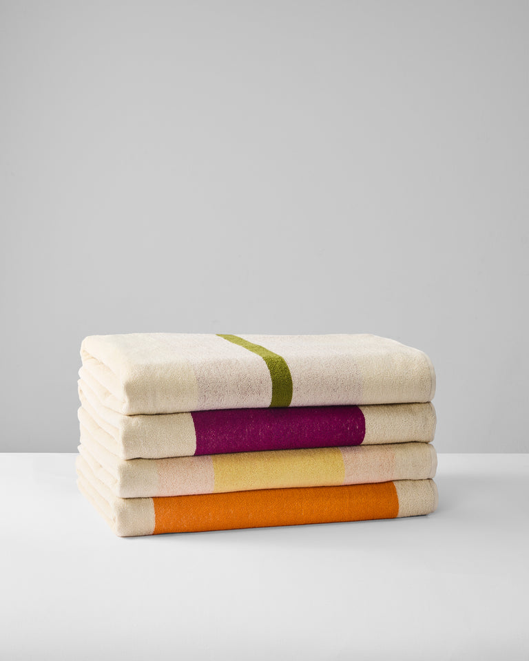 Strandlaken Yellow Fuchsia Orange Olive - SUITE702