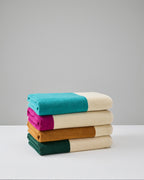 Badhanddoeken Set Yellow Aqua Pink Red (4 st.) - SUITE702