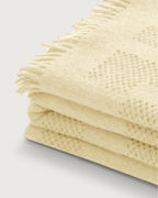 Bed throw Mesh Buttercream