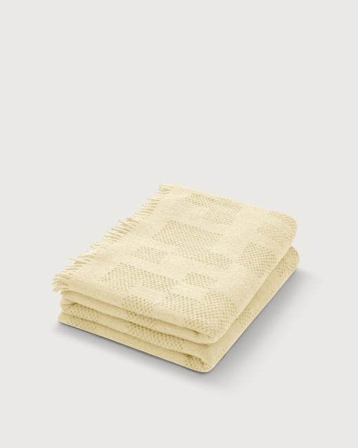 Bed throw Mesh Buttercream