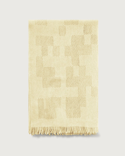 Bed throw Mesh Buttercream