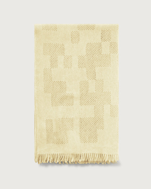 Bed throw Mesh Buttercream