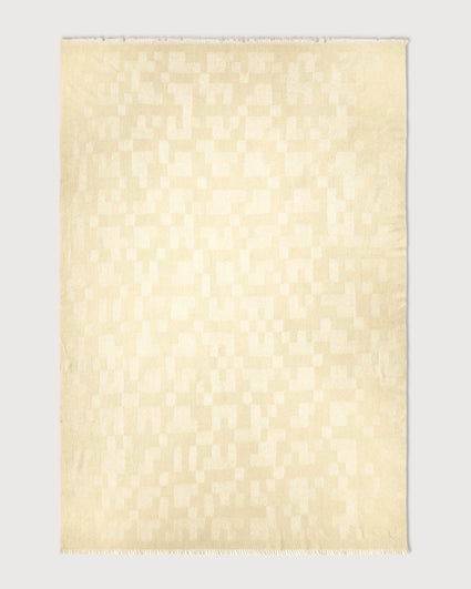 Bed throw Mesh Buttercream