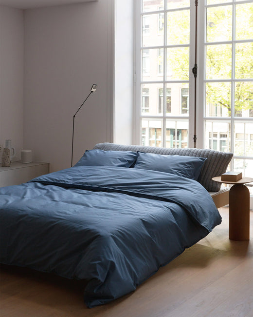 Bettwäsche-Set Baumwolle Quiet Blue