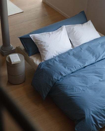 Bettbezug Baumwolle Quiet Blue