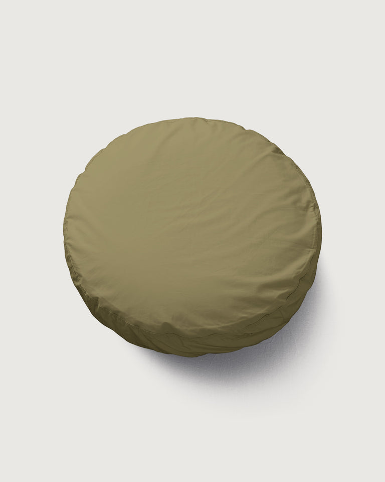 Taie d'oreiller bigDOT vert olive
