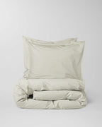 Dekbedovertrek Katoen Streep Olive Ecru - SUITE702