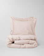 Dekbedovertrek Katoen Streep Peach Ecru - SUITE702