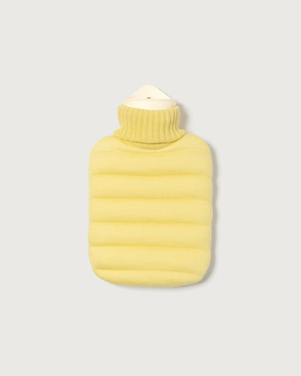 Mini Puffy Wärmflasche Butter Yellow