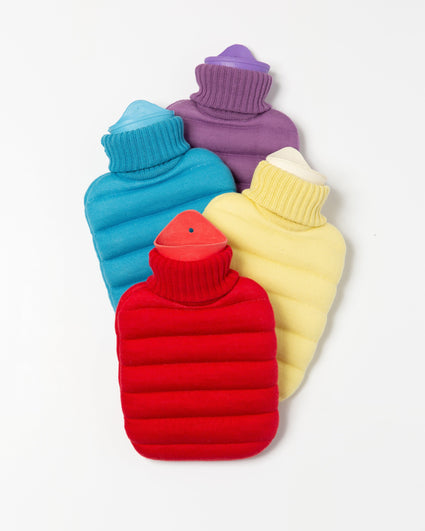 Mini Puffy Wärmflasche Cherry Red