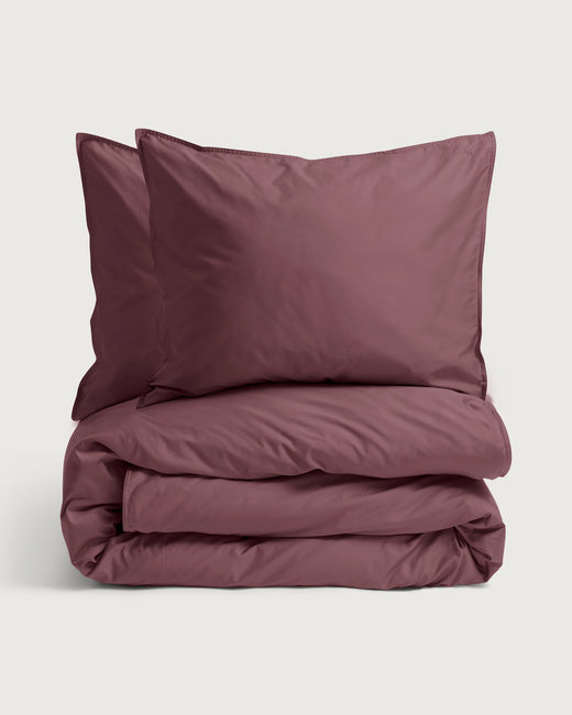Bettwäsche-Set Satin Red Wine