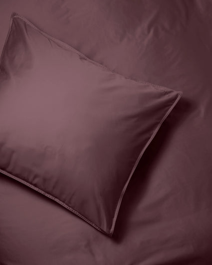 Kissenbezug Satin Red Wine