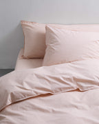 Beddengoed Set Katoen Streep Peach Ecru - SUITE702