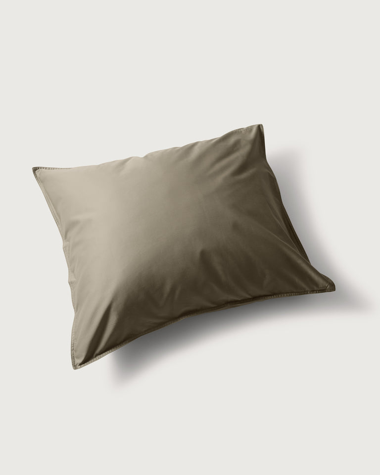 Beddengoed Set Satijn Taupe Grey