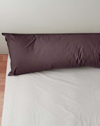 bedMATE Kissenbezug Baumwolle Plum Noir