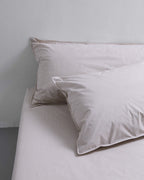 Kussensloop Katoen Streep Brown Ecru - SUITE702