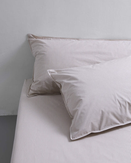 bedMATE Sloop Streep Katoen Brown Ecru - SUITE702