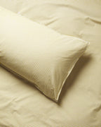 bedMATE Sloop Streep Katoen Lemon Ecru - SUITE702