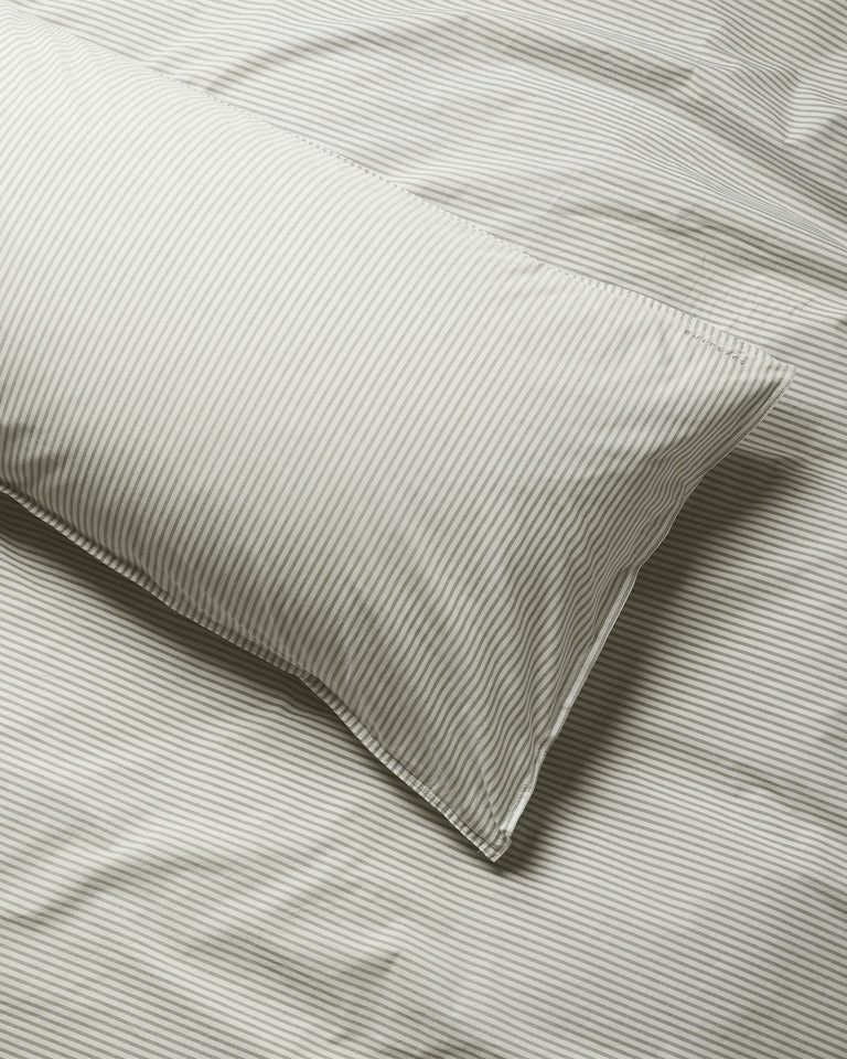 bedMATE Sloop Streep Katoen Olive Ecru - SUITE702