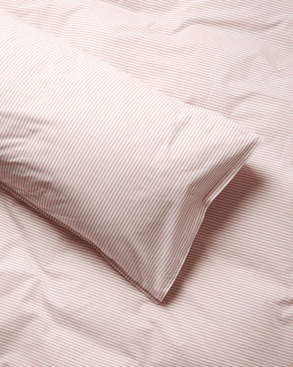 bedMATE Sloop Streep Katoen Peach Ecru - SUITE702