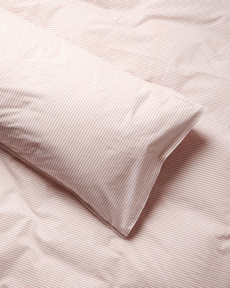 bedMATE Sloop Streep Katoen Peach Ecru - SUITE702