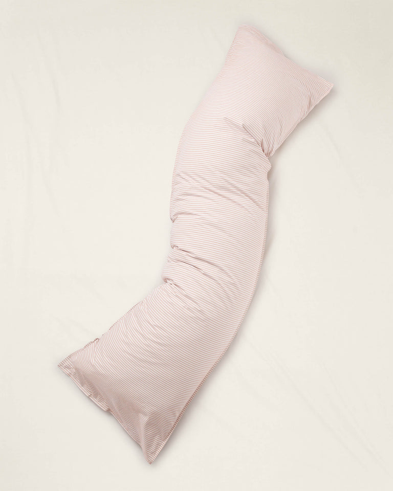 bedMATE Sloop Streep Katoen Peach Ecru - SUITE702