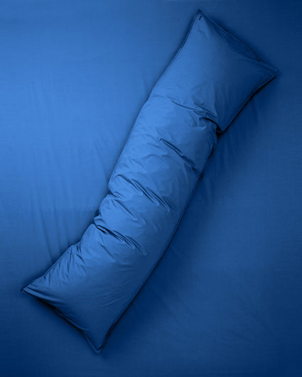 bedMATE Kissenbezug Baumwolle Cobalt Blue