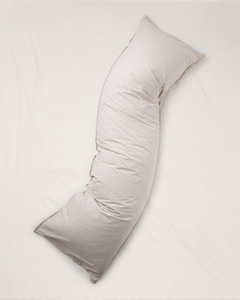 bedMATE Sloop Streep Katoen Brown Ecru - SUITE702