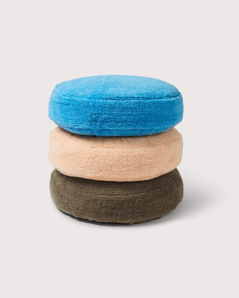 bigDOT Pillow cover Furry Brilliant Blue