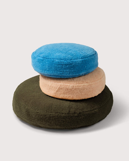 bigDOT Pillow cover Furry Brilliant Blue