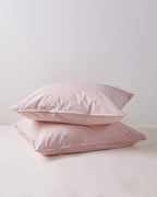 Kussensloop Set Katoen Streep Pink Ecru - SUITE702
