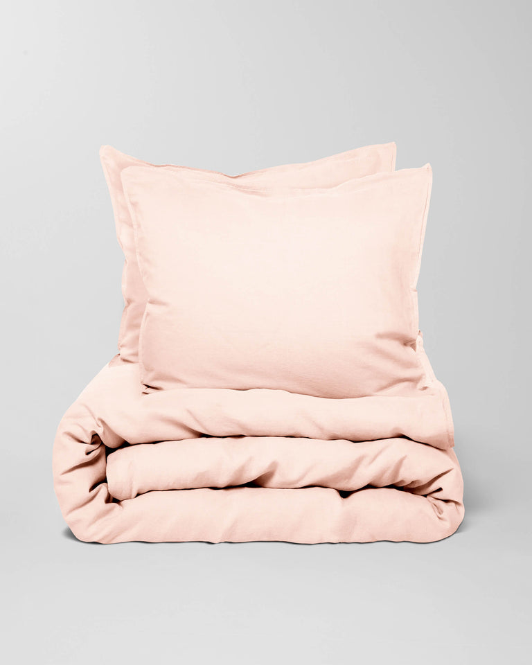 Parure de lit en lin lavé Blush - SUITE702