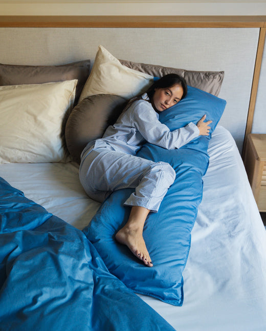 bedMATE Sloop Satijn Ocean Blue