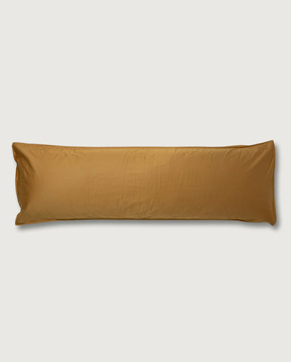 bedMATE Taie d'oreiller Satin Caramel