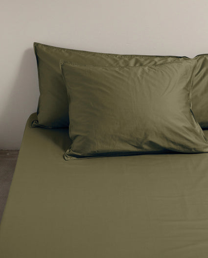 bedMATE Sloop Satijn Khaki Green