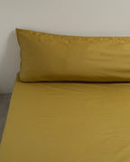 Hoeslaken Satijn Olive Gold - SUITE702
