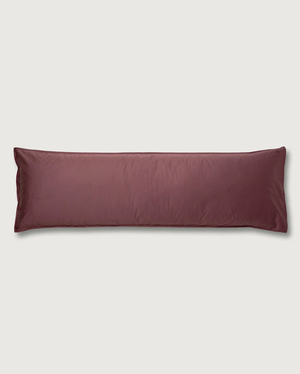 bedMATE Taie d'oreiller Satin Red Wine