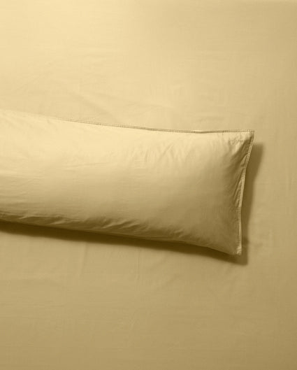bedMATE Taie d'oreiller Satin Buttercream
