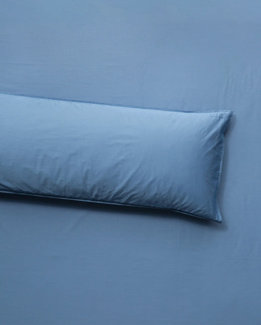 bedMATE Kissenbezug Satin Ocean Blue