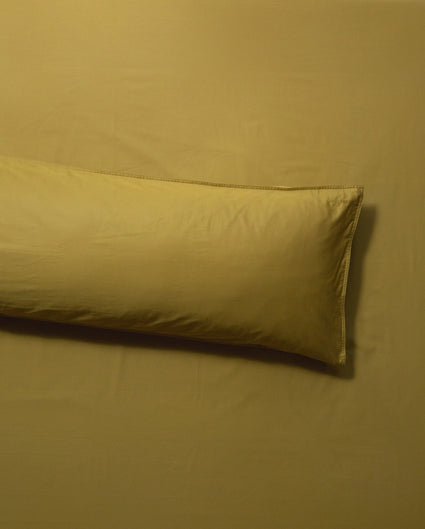 bedMATE Pillowcase Satin Olive Gold