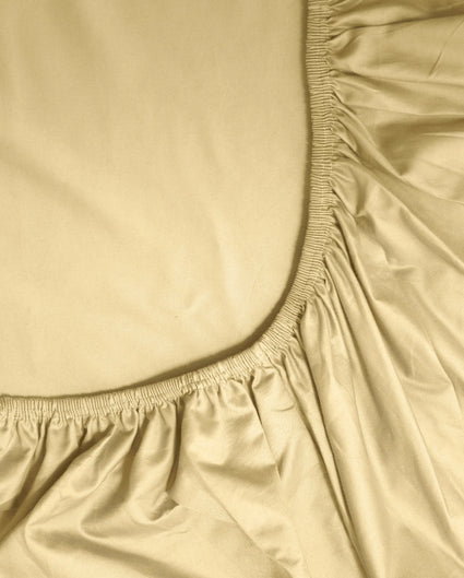 Hoeslaken Satijn Buttercream - SUITE702