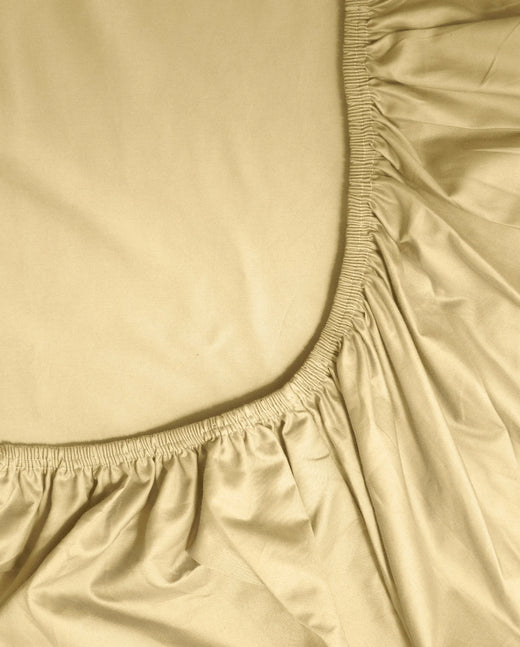 Hoeslaken Satijn Buttercream - SUITE702