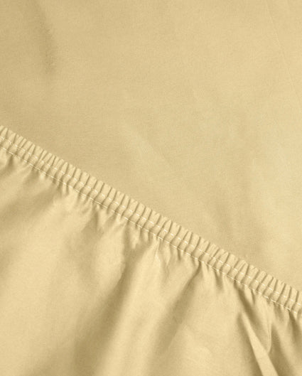 Hoeslaken Satijn Buttercream - SUITE702