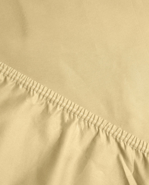Hoeslaken Satijn Buttercream - SUITE702