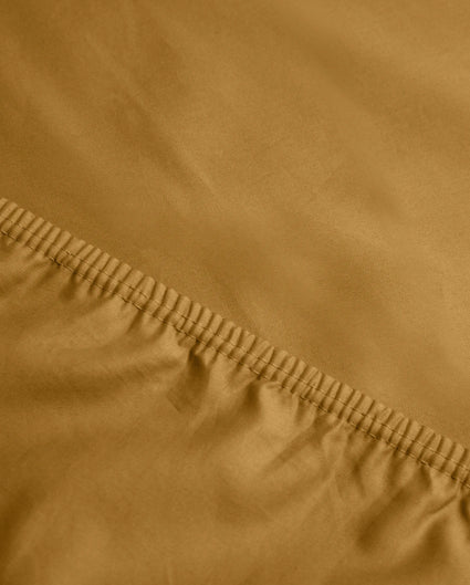 Hoeslaken Satijn Caramel - SUITE702