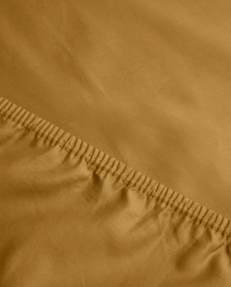 Hoeslaken Satijn Caramel - SUITE702
