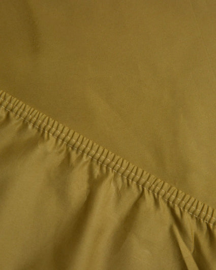 Hoeslaken Satijn Olive Gold - SUITE702