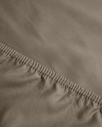 Hoeslaken Satijn Taupe Grey - SUITE702